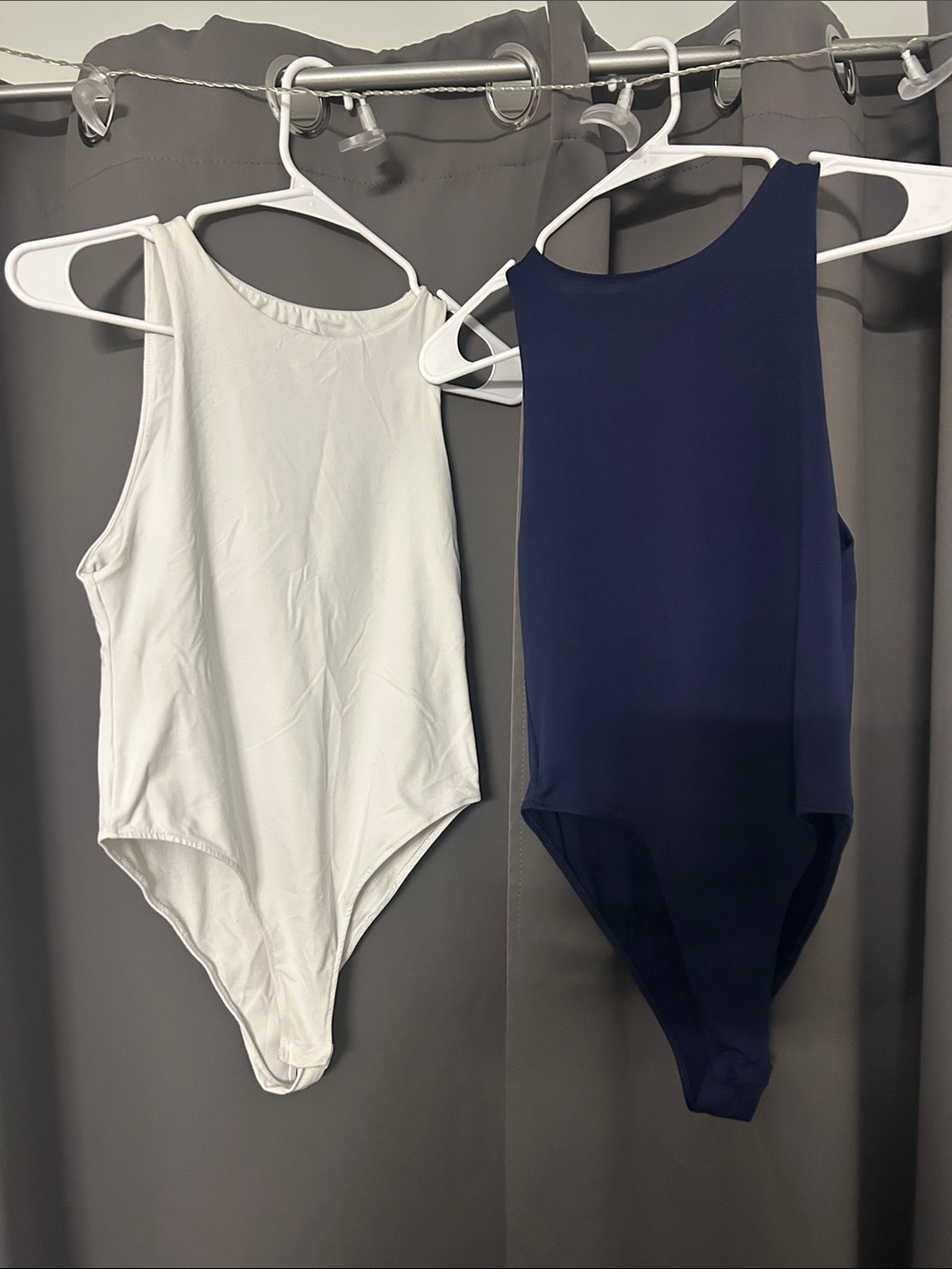 Zara Navy and White body suits